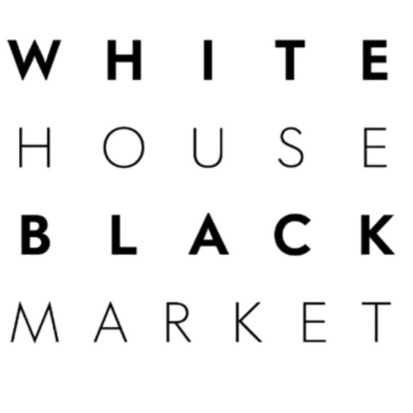 White House/Black Market studded blue jeans - Picture 3 of 3